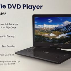 Portable DVD Player With Rotating Screen