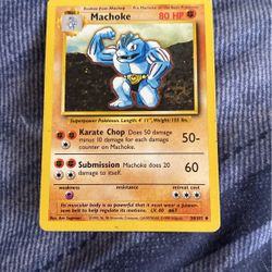 machoke pokemon cards Machoke #67 main image 1
