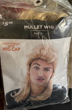 Mullet Wig