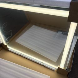 Led bathroom mirror 24”x32