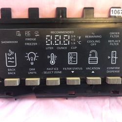 W10624334 Whirlpool Fridge User Interface Control Board 