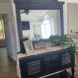 Buffet And Mirror