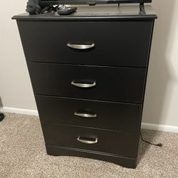 4 Drawer Chest. 2 End Tables $250