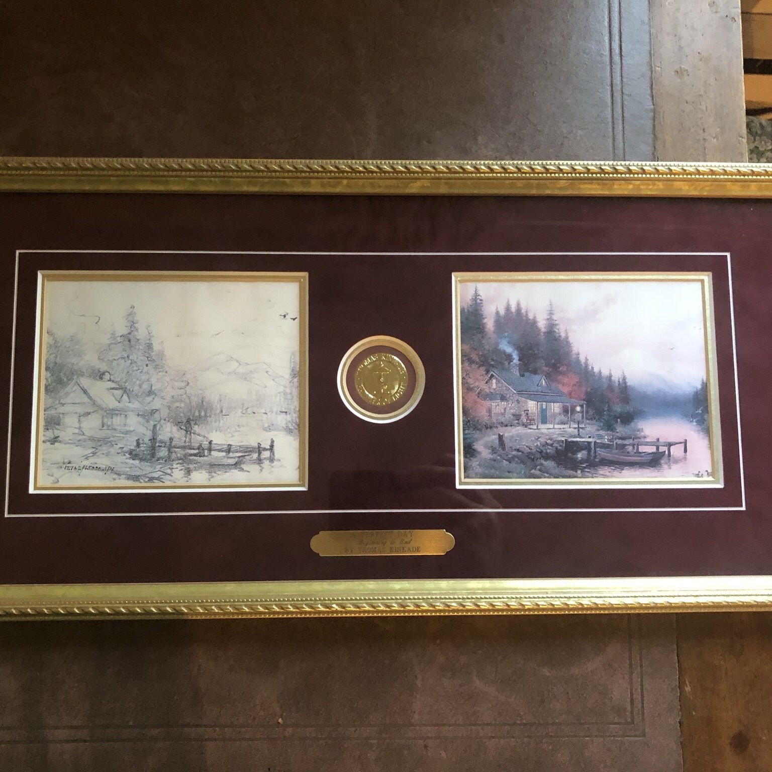 Thomas Kinkade “A Perfect Day” Beginning To End