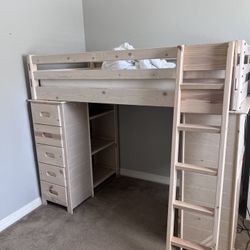 Twin Size Loft Bed 