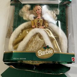 3 Collectible Barbie Dolls 