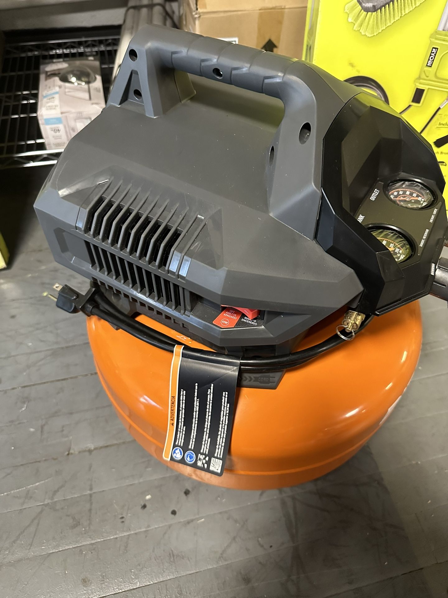 RIDGID OF60150HA 6 Gallon Portable Electric Pancake Compressor for Sale