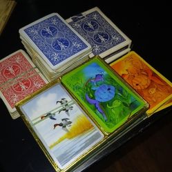 Vintage playing cards