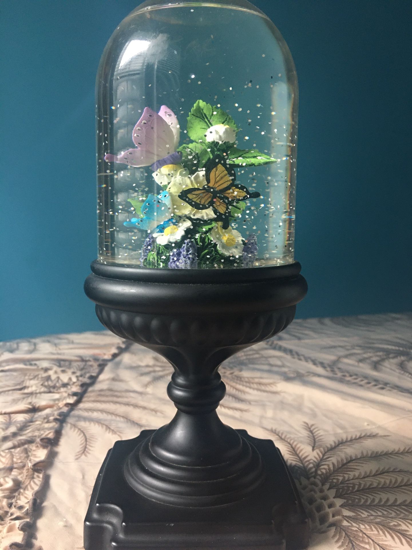 Winter Lane Musical Lighted Snowglobe