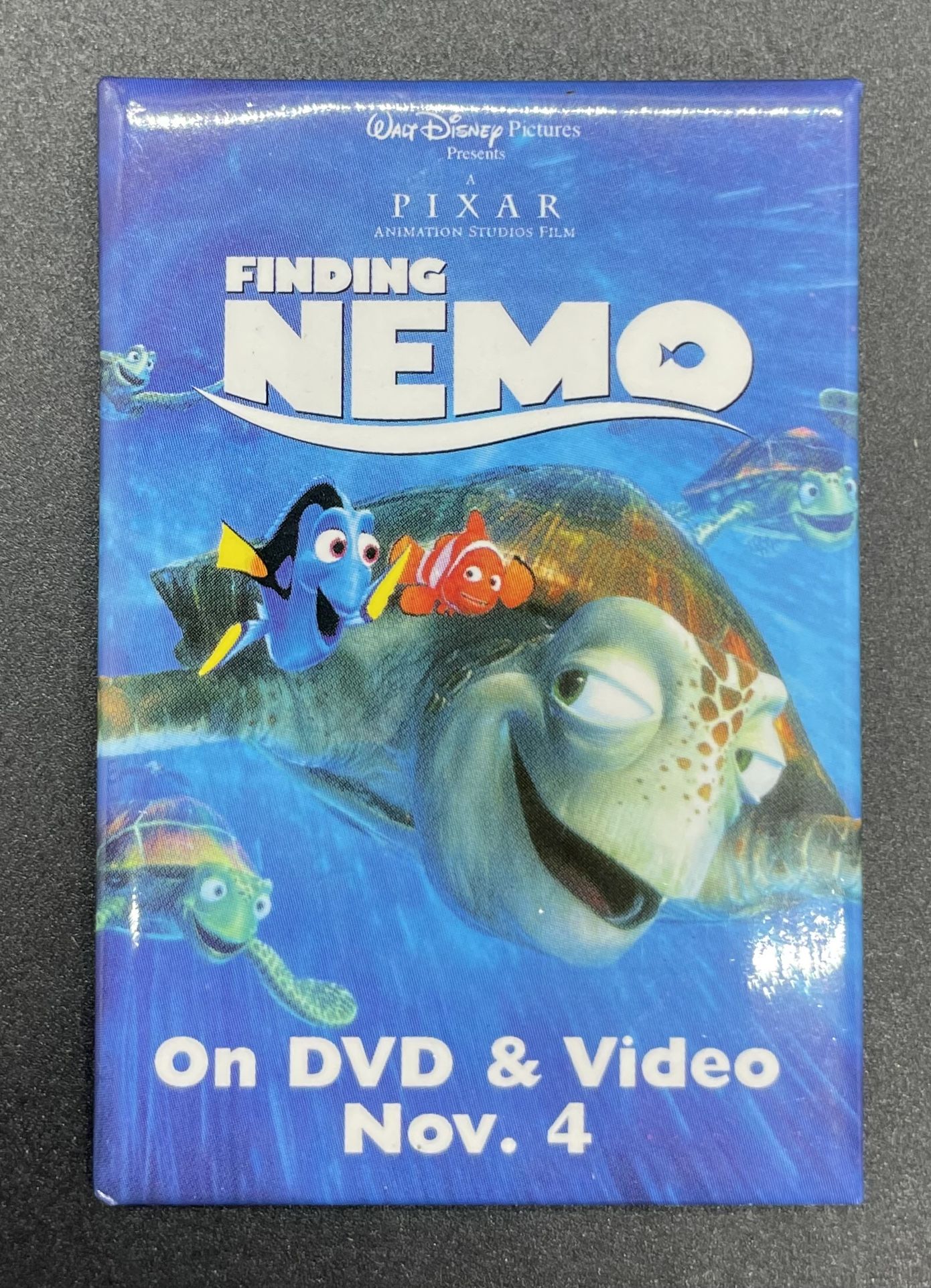 Vintage Disney Pixar Finding Nemo Promotional Movie Pin