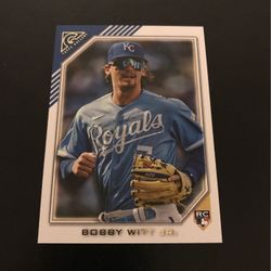2022 Topps Gallery - Bobby Witt Jr Rookie Card 