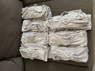 143 Silver Chair Sashes For Quince, Wedding ,Any Special Occasion