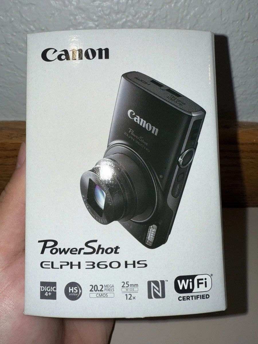 Canon PowerShot ELPH 360 HS 20.2 MP Digital Camera