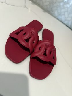Hermes Aloha Rubber slides size 41