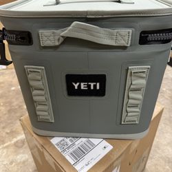 NEW Yeti Hopper Flip 12 Portable Soft Cooler With Handle~ HTF Camp Green