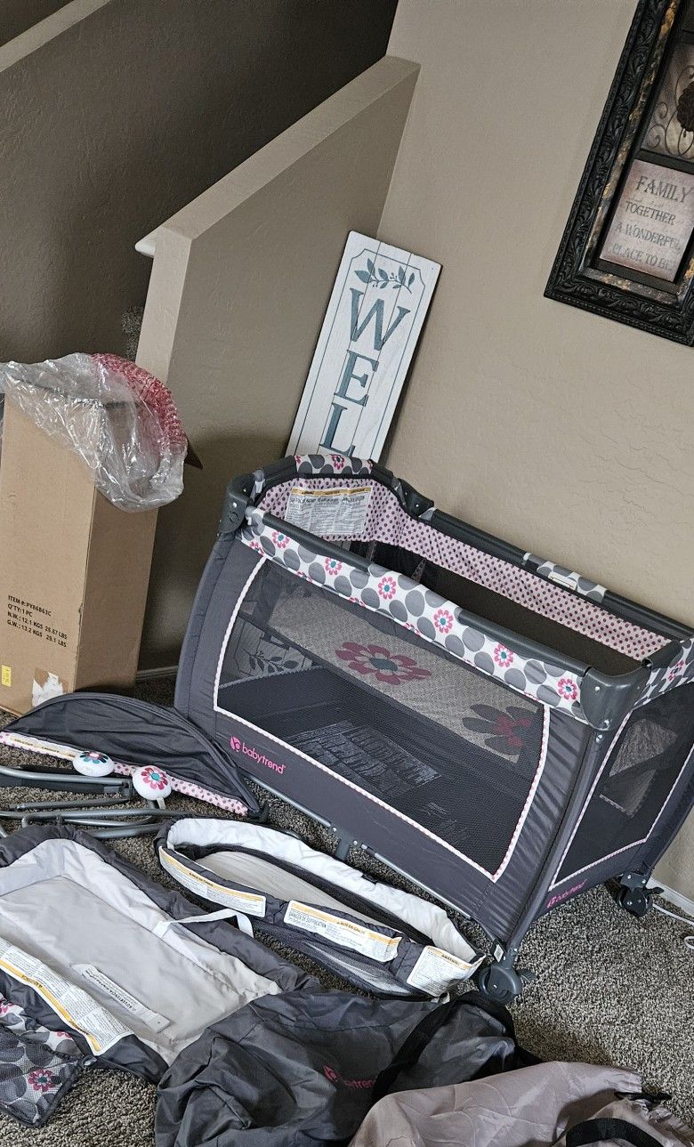 playpen for baby girl