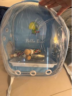 Brand new never used bird carrier
