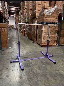 New Adjustable Horizontal Gymnastics Bar Exercise Kip Bar