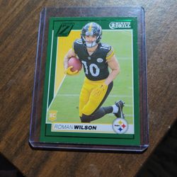 ROMAN WILSON FOOTBALL CARD.