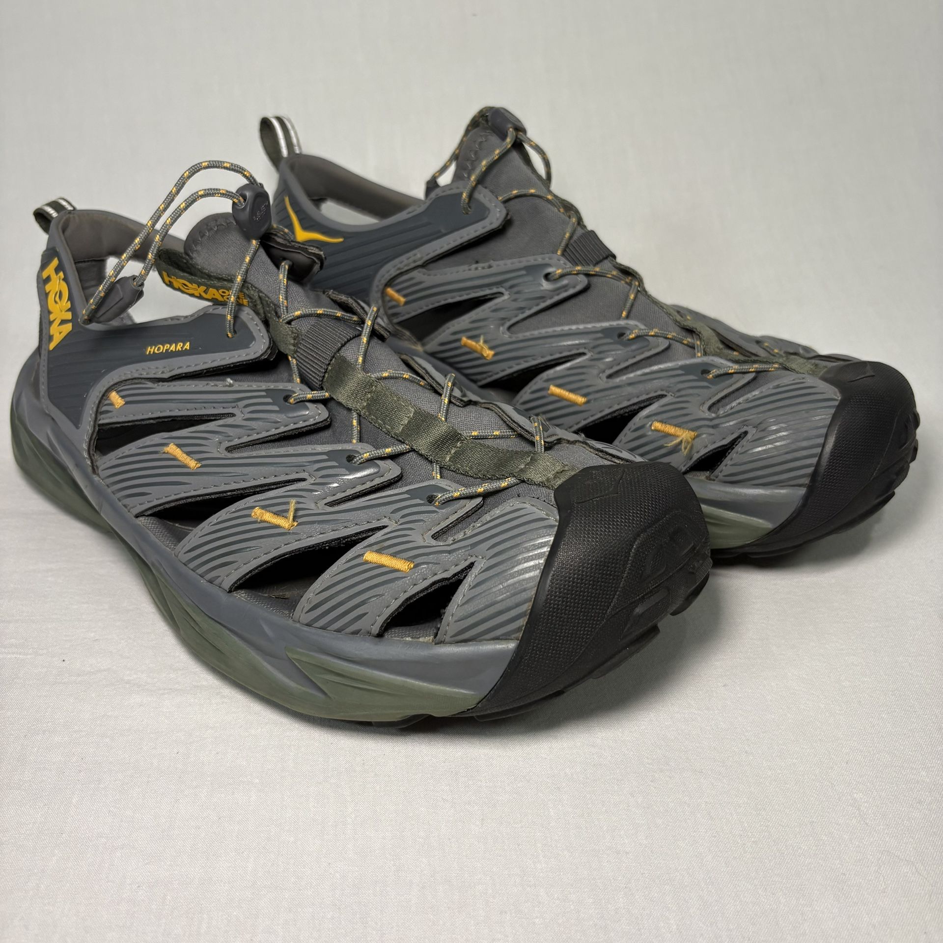 HOKA ONE ONE Hopara Hiking Sandals Size 12 Castle Rock Trail