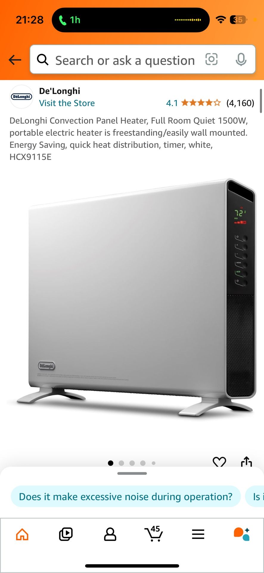 Delonghi Heater