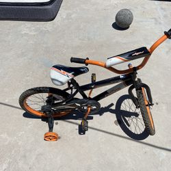Child’s Bicycle Orange 