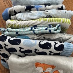 Used Baby Boy Blankets 