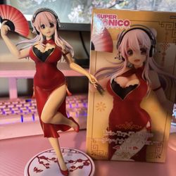 Anime Figure Super Sonico Trio-Try-iT Figure China Dress 