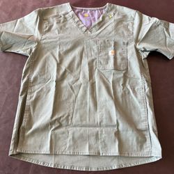 Carhartt V Neck Scrub Top 