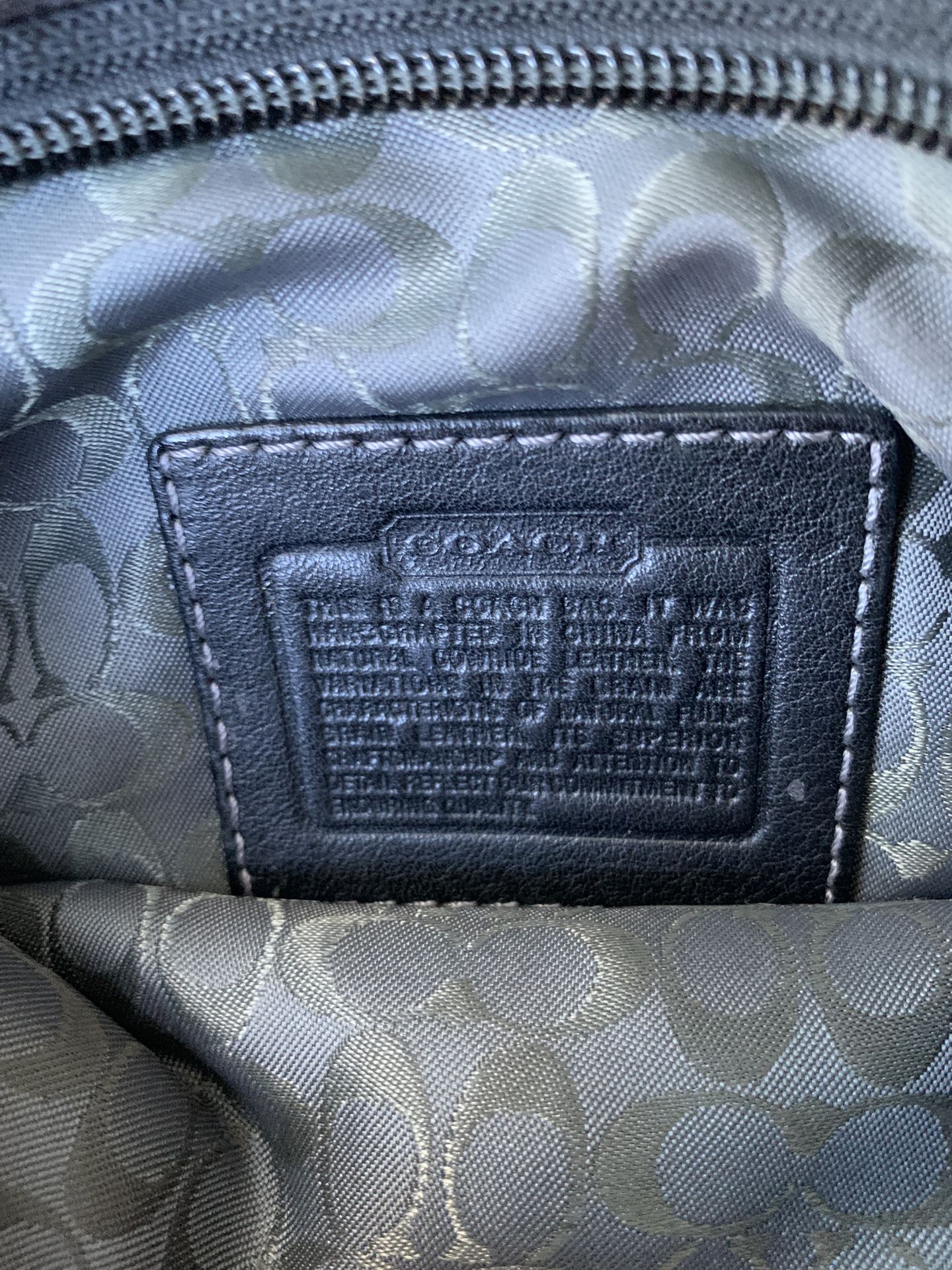 Coach Crossbody Purse With Dust Bag