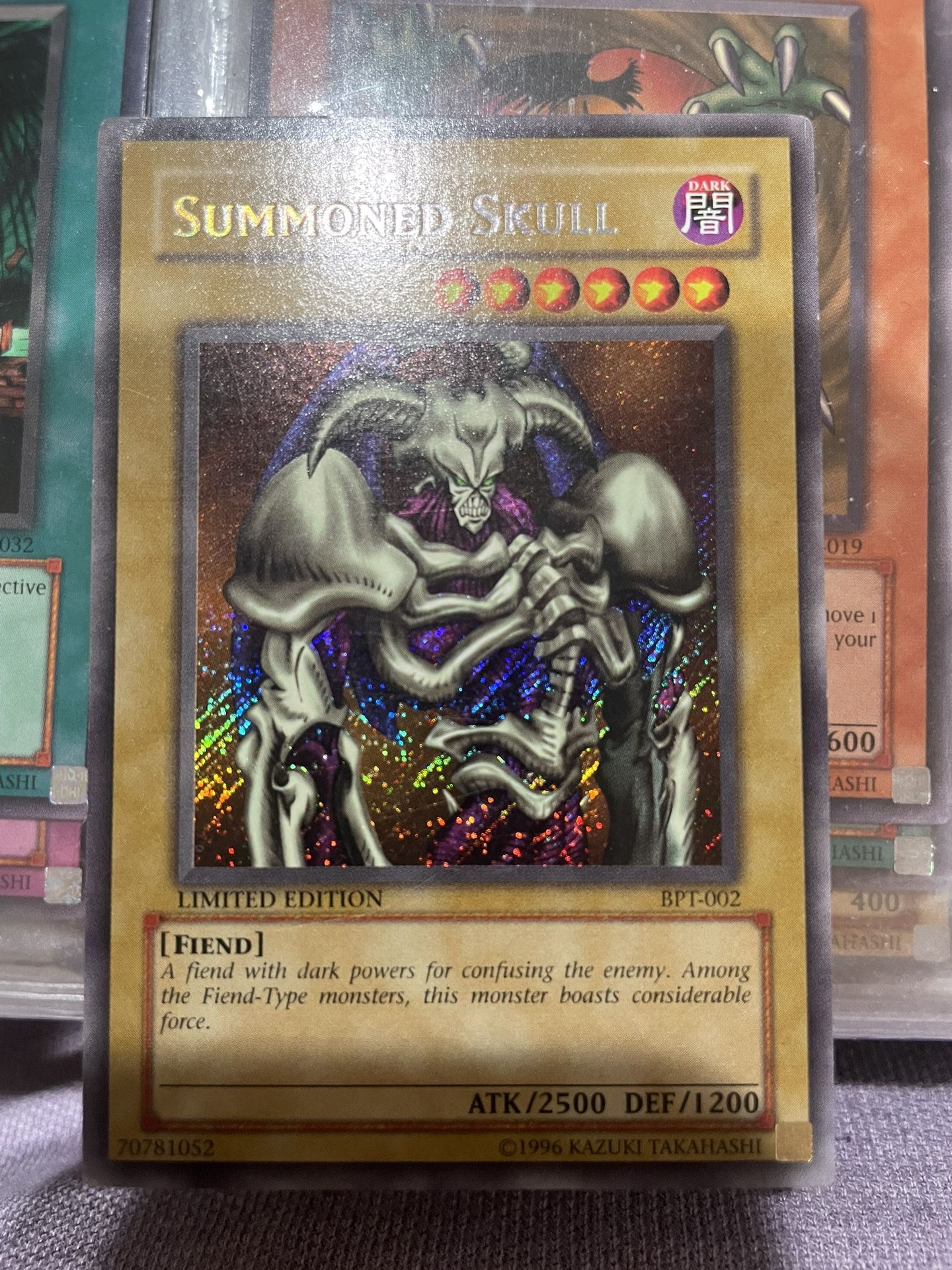 yugioh card summoned skull Yu-Gi-Oh! Speed Dueling cards feature a special symbol Summoned Skull (MRD-003) - 1st