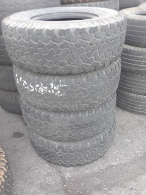 4 good used tires all-terrains & the sizes 31 x 10.50 R15