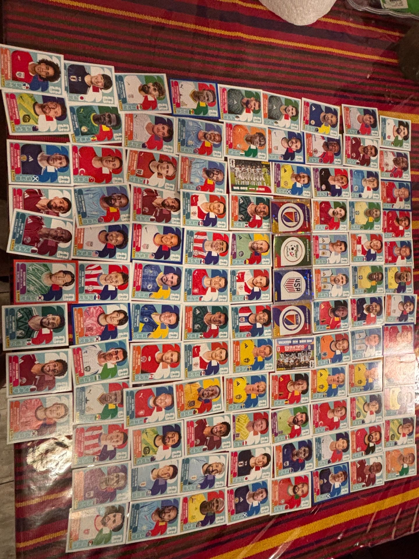 Wc panini stickers