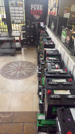 Batteries  And AGM deep cycle Alternators