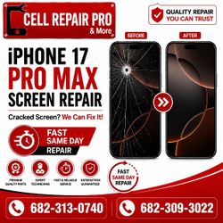 17 pro max screen repacement 