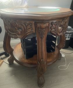Side Table -Solid Wood