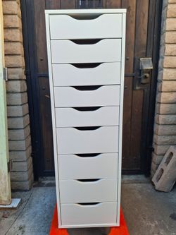 Ikea Alex 9 Drawer Storage Cabinet Dresser
