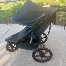 BOB Gear Alterrain Pro All-Weather Jogging Stroller – Black