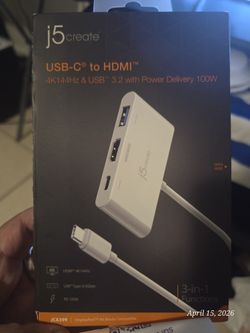 J5 Create Usb-C To HDMI