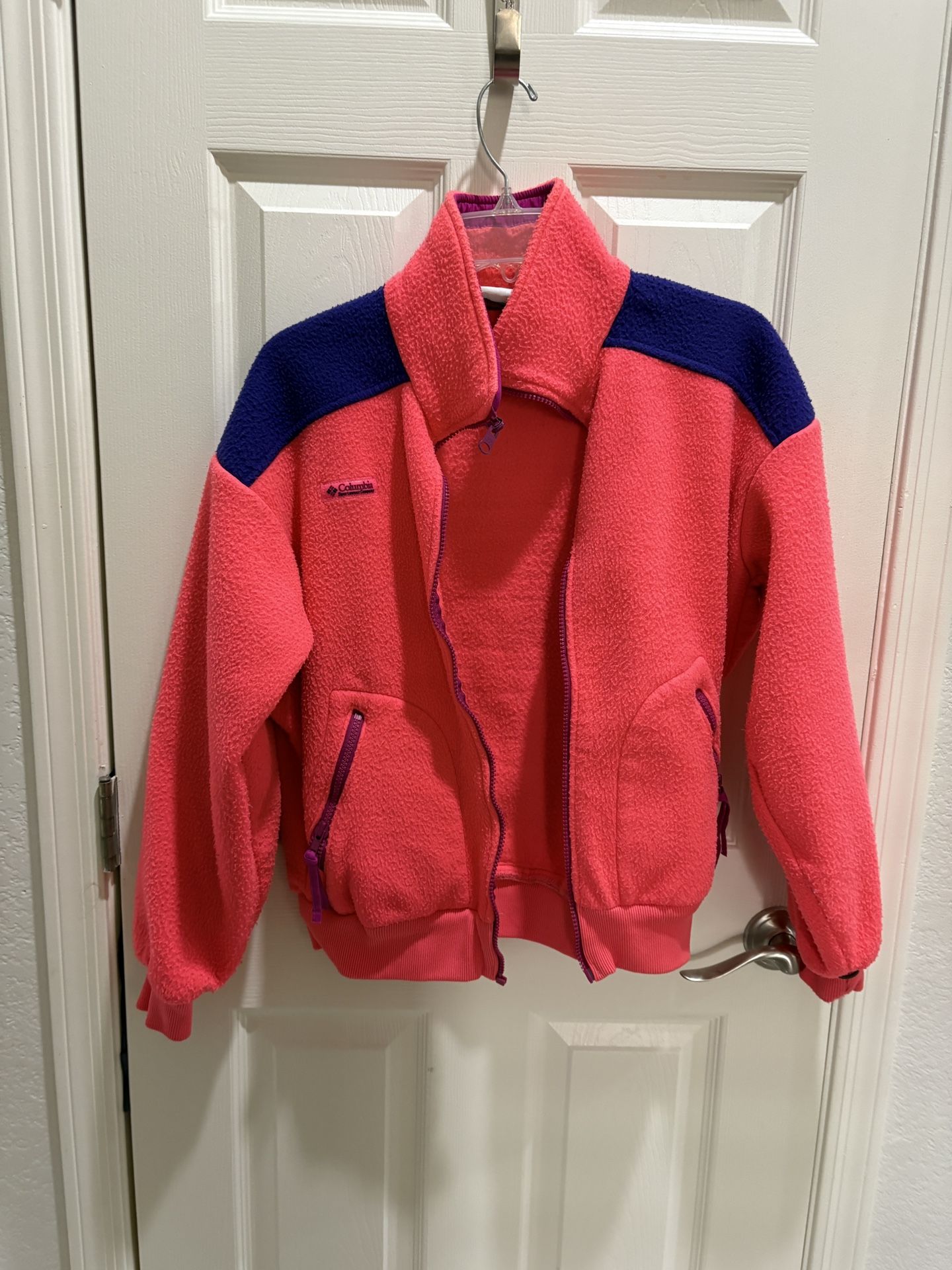 Columbia Fleece Zip Front Jacket