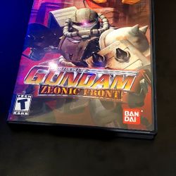 Mobile Suit Gundam Zeonic Front PS2 Game