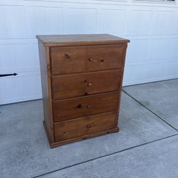 Large Solid Wood Dresser-4 Feet Tall-upland/rancho
