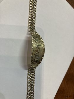 10k Gold Bracelet #110711-1 MJ