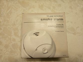 BRK Ionization Smoke Alarm 10 Years Life