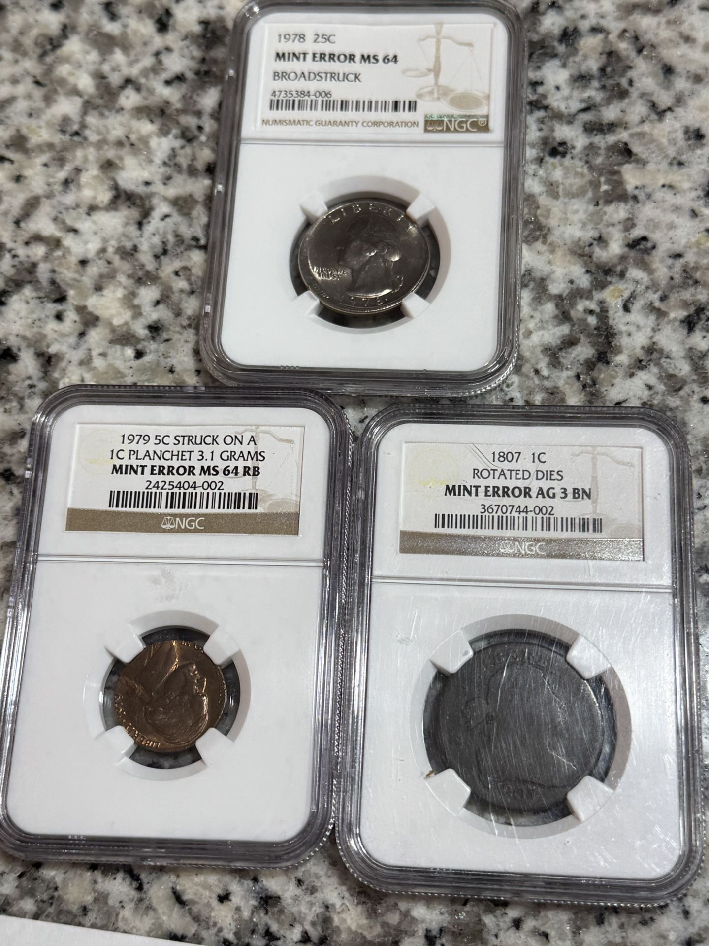 Error Coins coin NGC 