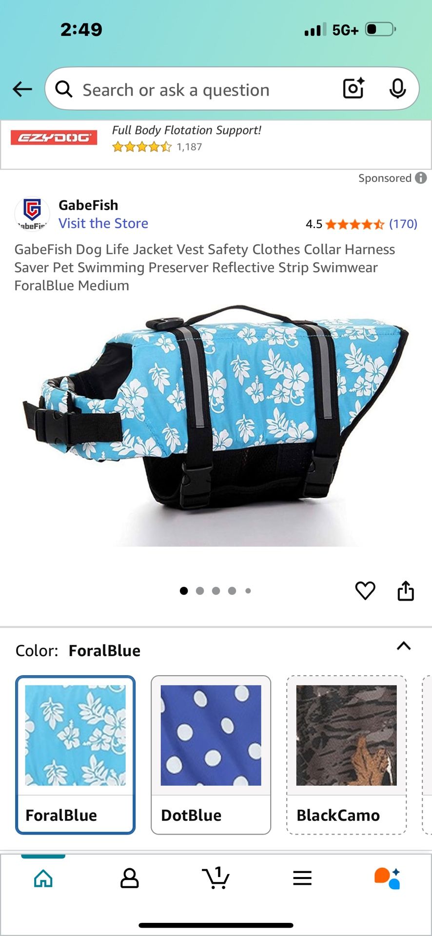 Xxs Dog Life Jacket 