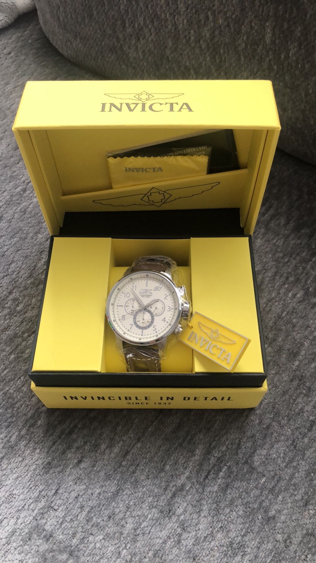 Invicta S1 Rally Men’s Watch 48mm Brown