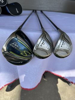 Adams Golf Speedline Fast 10 Driver and 3&5 Woods