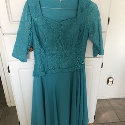 Formal Dress - Turquoise