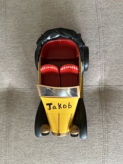 Vintage 2003 Radio Shack Ragdoll Brum Yellow RC Toy Car NO Remote